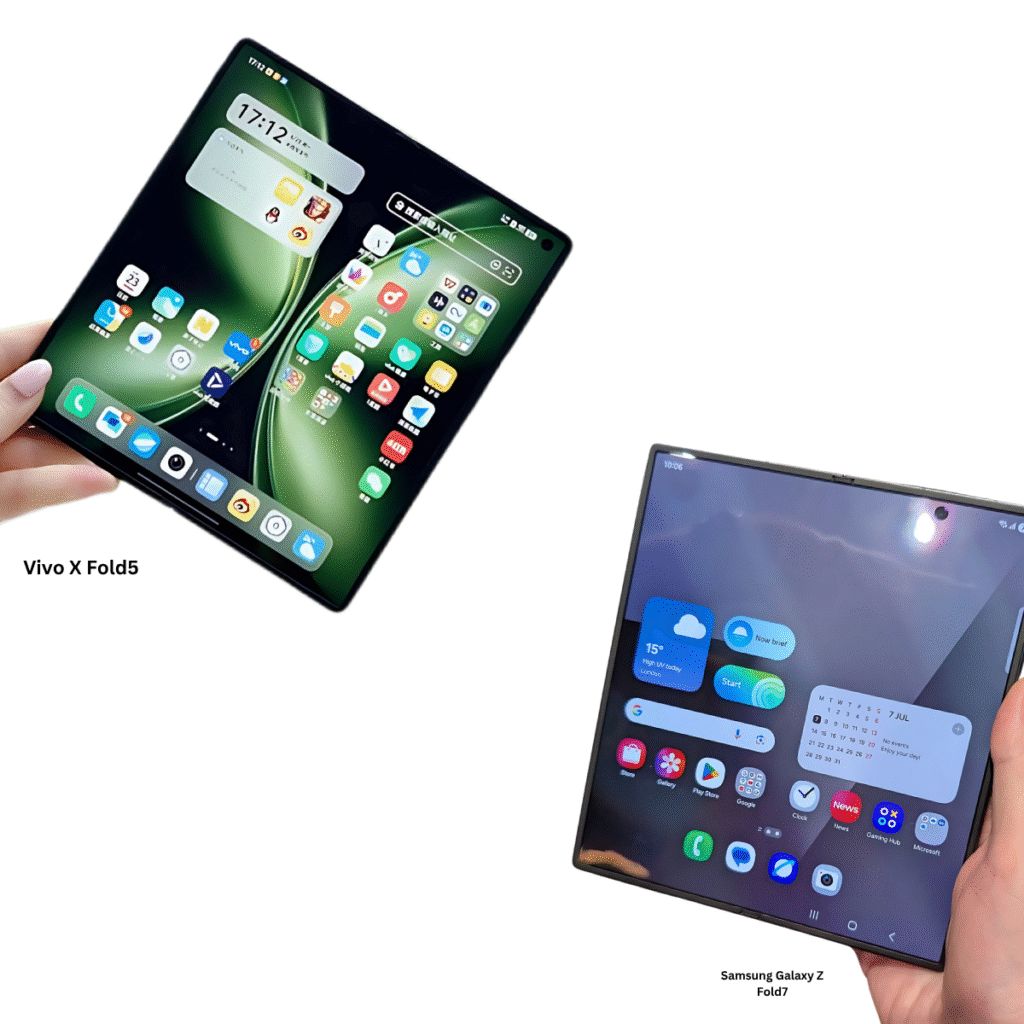 Samsung Galaxy Z Fold7  vs  Vivo X Fold5