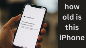 how old is this iphone