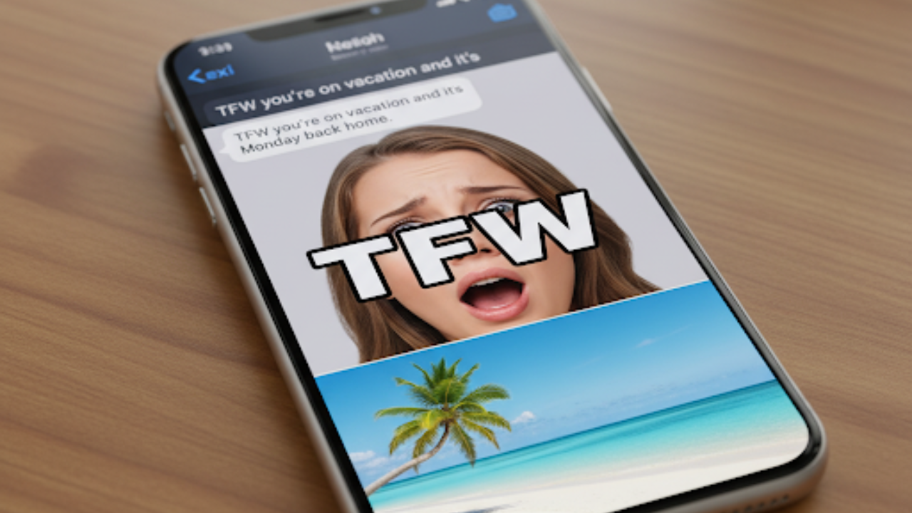 TFW You Need To Know What TFW Means On iPhone