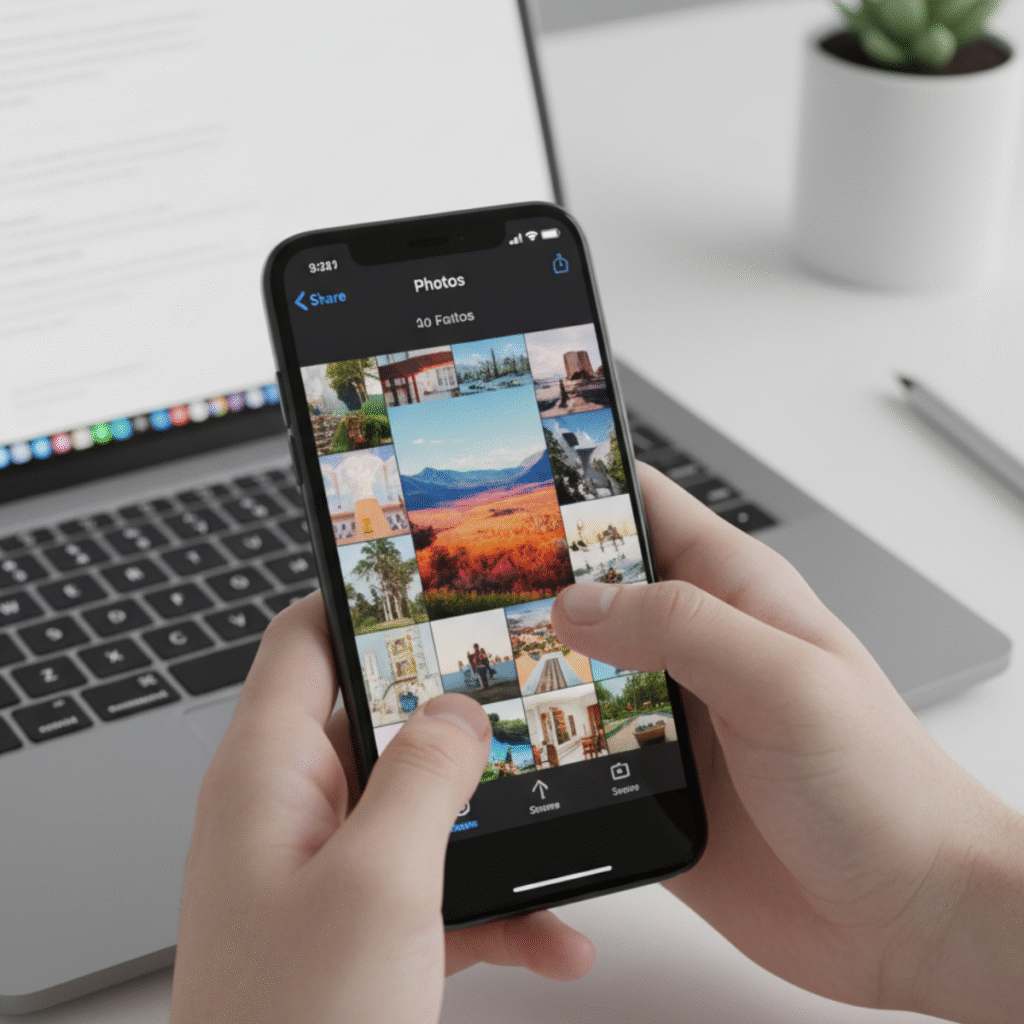 how to connect iphone to laptop wireless