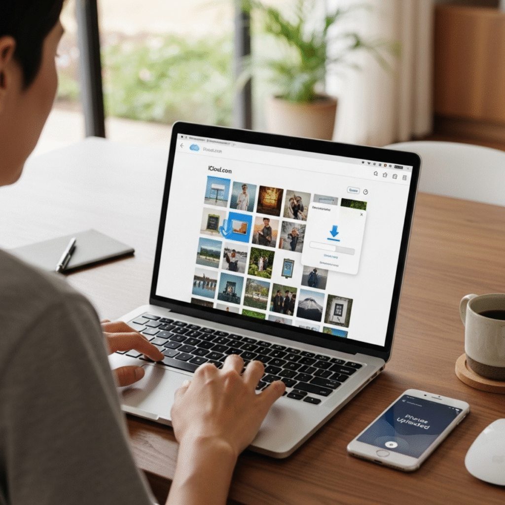 how to connect iphone to laptop wireless