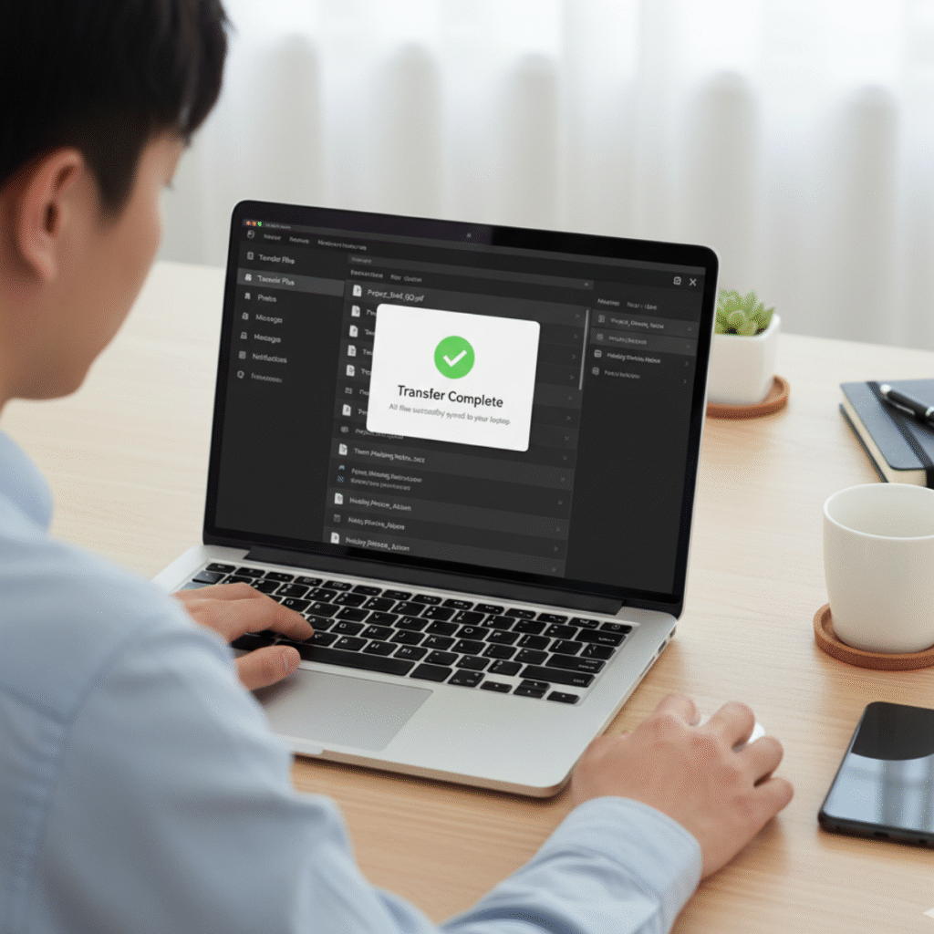 how to connect iphone to laptop wireless